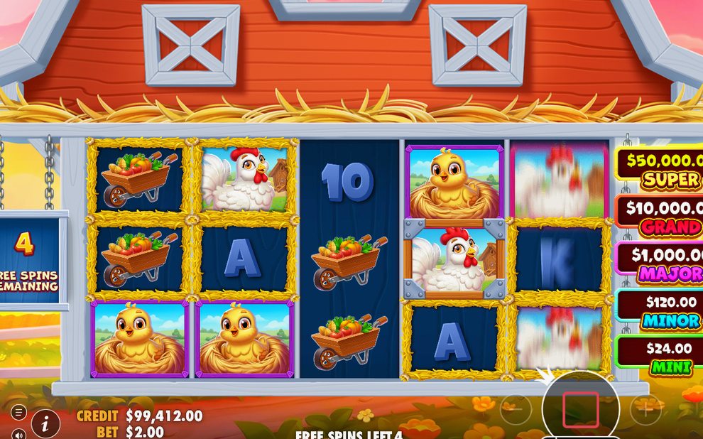Bigger Bonus free spins on the expanded 5x6 grid